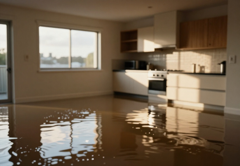 Flooded basement in Yarrawarrah home